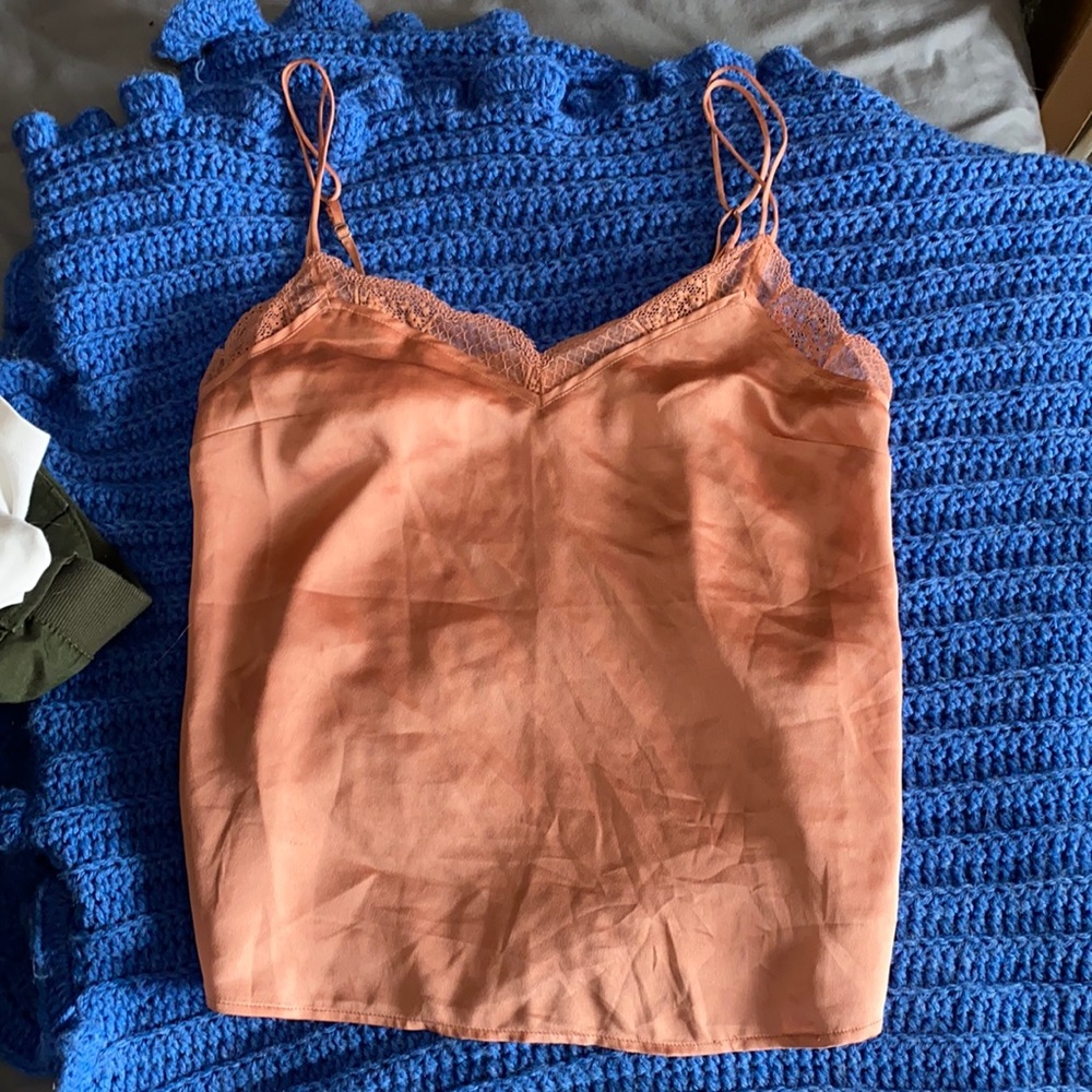 women’s satin tank